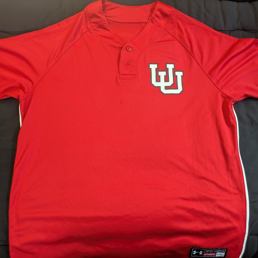 Under Armour Red Men's Polo Shirt